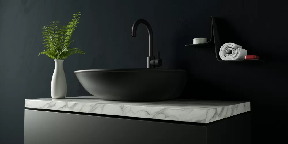 banyo tezgahı