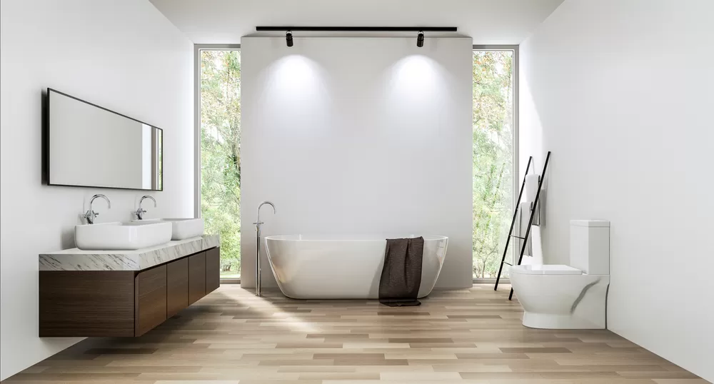 corian banyo tezgahı